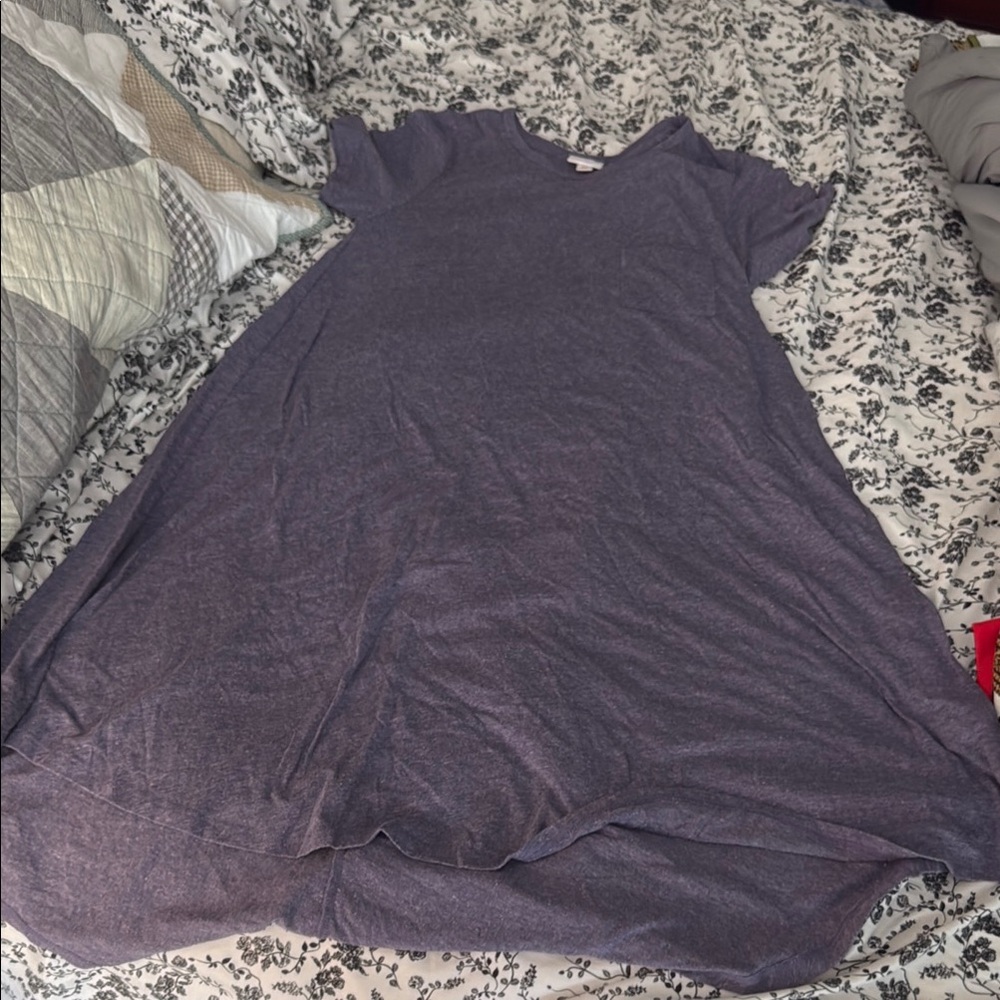 Casual Purple Dress